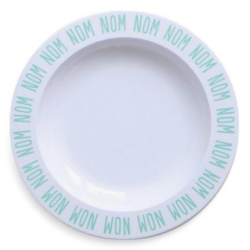 BUDDY + BEAR – NOM NOM NOM PLATE (MINT)