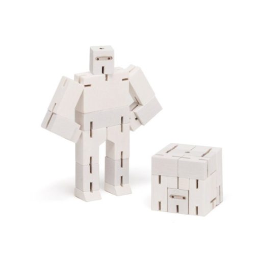 CUBEBOT SMALL NINJA ROBOT MICRO WHITE