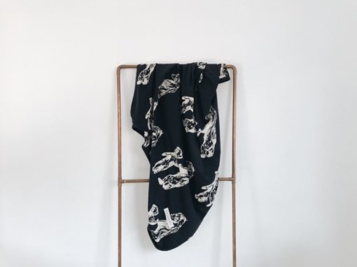 Noah & Bowie – ORGANIC BEARS WRAP NAVY