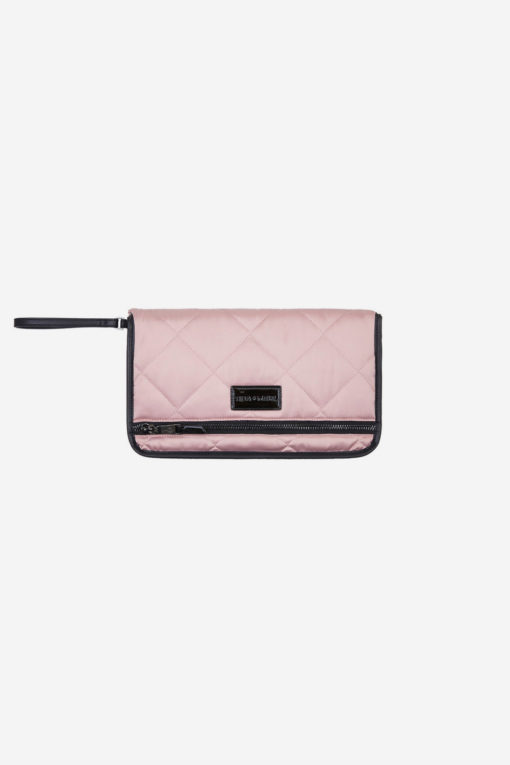 TIBA + MARL – ETTA CHANGING CLUTCH PINK QUILT