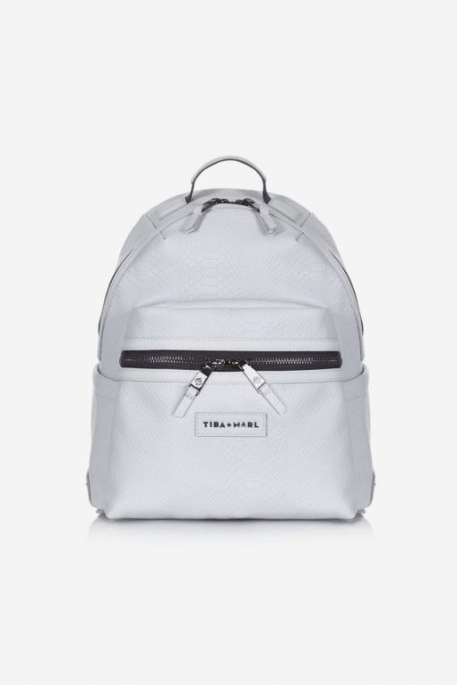 TIBA & MARL – MILLER BACKPACK GREY SNAKE