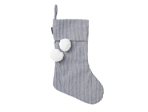 SACK ME – Pinstripe Stocking Black & White