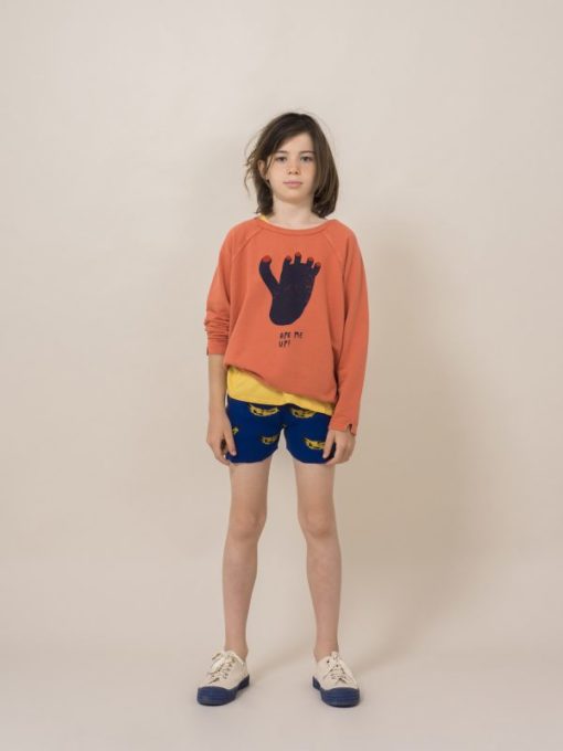 BOBO CHOSES – RAGLAN SWEATSHIRT FOOTPRINT