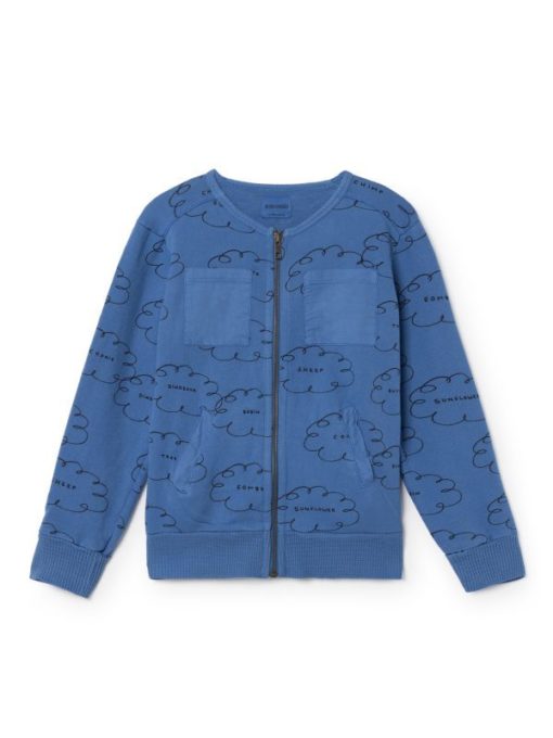 BOBO CHOSES – ZIPPED SWEATSHIRT CLOUDS