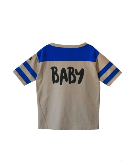 BANDY BUTTON – FINN BLUE T-SHIRT