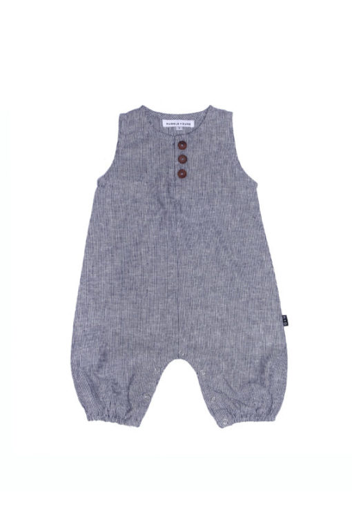 HUBBLE & DUKE – INDI PLAYSUIT PINSTRIPE