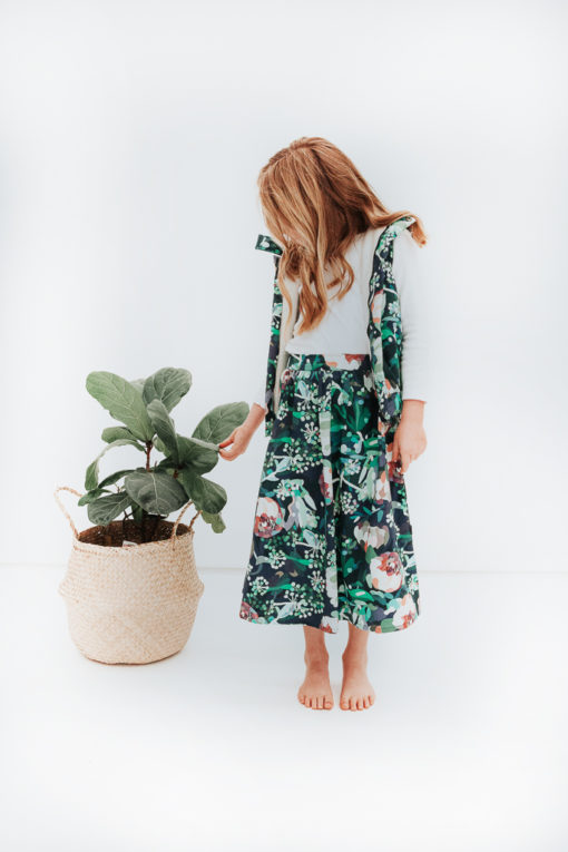 HUBBLE & DUKE – SADIE MAXI SKIRT BOTANICAL PRINT