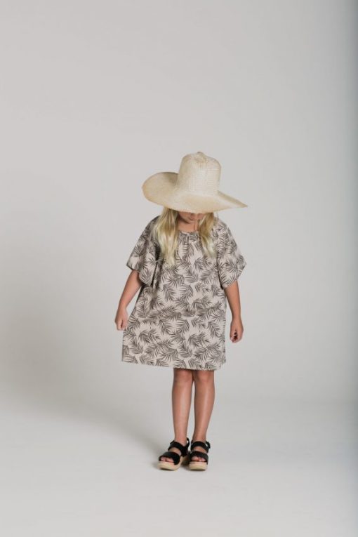 RYLEE & CRU – JAIME DRESS PALM LEAF