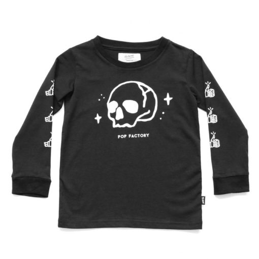 POP FACTORY – SKULL CITY LS TEE