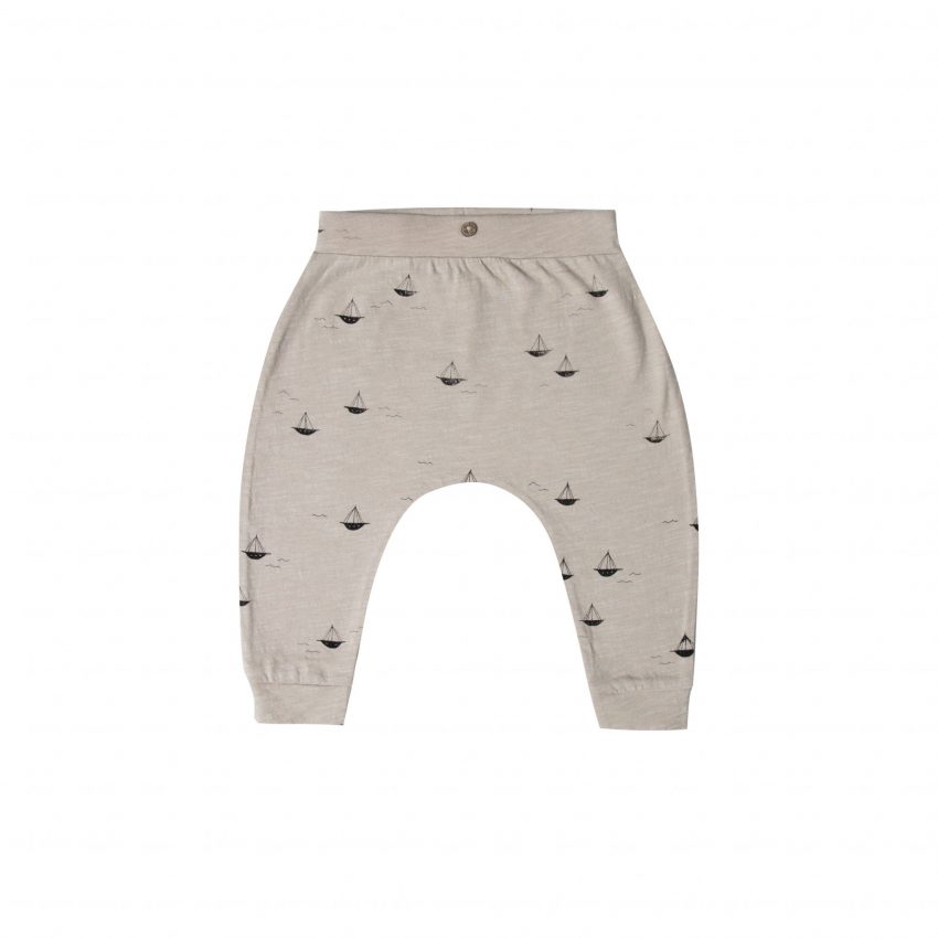 RYLEE & CRU – BABY SLOUCH PANTS SAILBOATS
