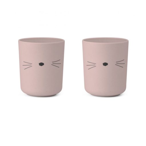 LIEWOOD – BENTE BAMBOO CUP ROSE  CAT 2 PACK