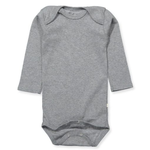 MINIMALISMA – NEBEL BODYSUIT GREY MELANGE