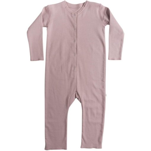 MINIMALISMA – NOOR ORGANIC COTTON BODYSUIT – DUSTY ROSE