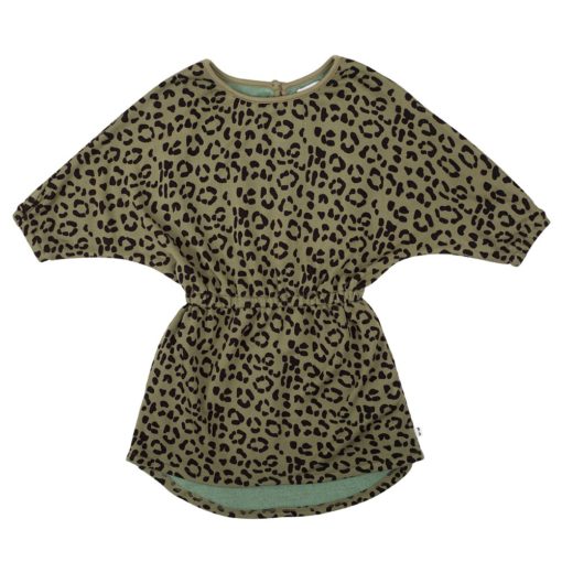 Chi Khi – Leopard Print Peasant Dress