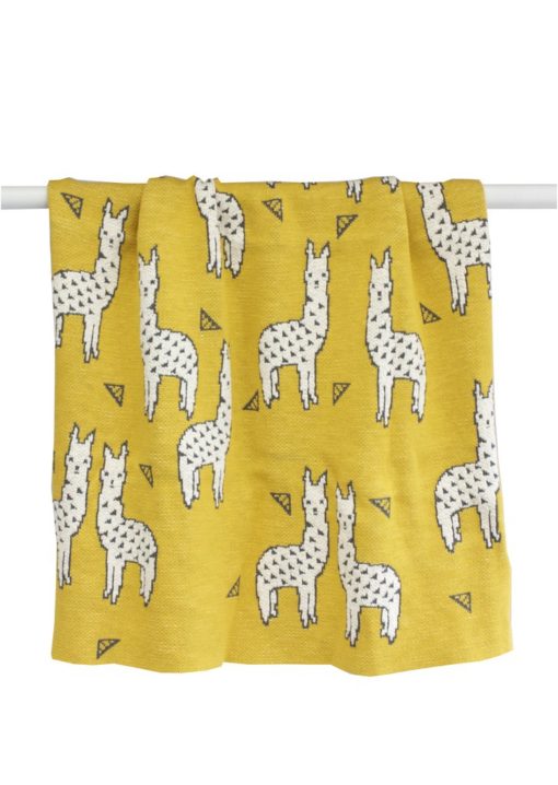 Bengali Collections Blanket – Llama