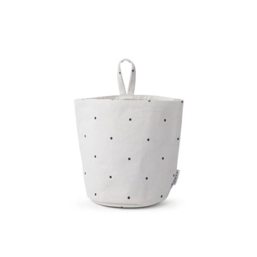 LIEWOOD – Fabric Basket Classic Dot Dumbo Grey