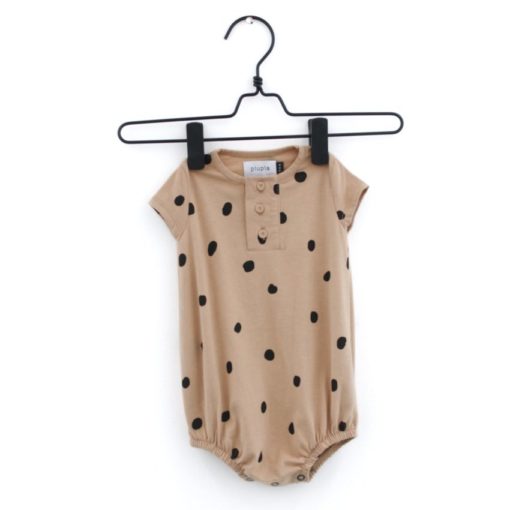 Piupia – Organic Cotton Tan Spots Romper