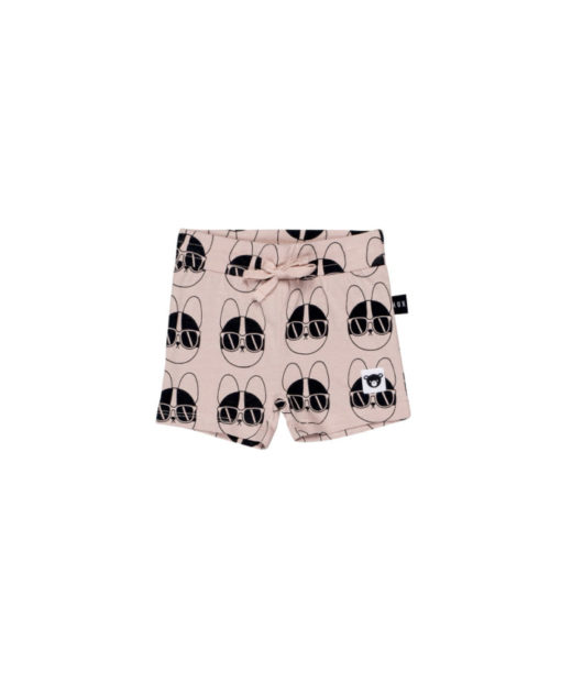 HUXBABY – French Shades Sport Shorts Dusty Rose