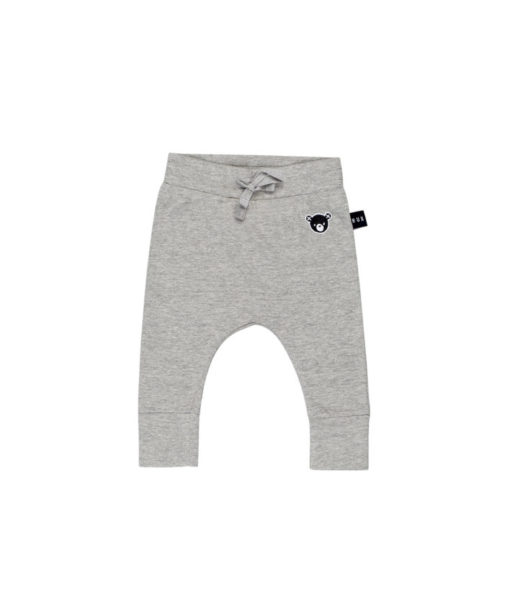 Huxbaby – Grey Marle Drop Crotch Pant