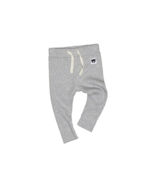 Huxbaby – Rib Legging Grey Marle