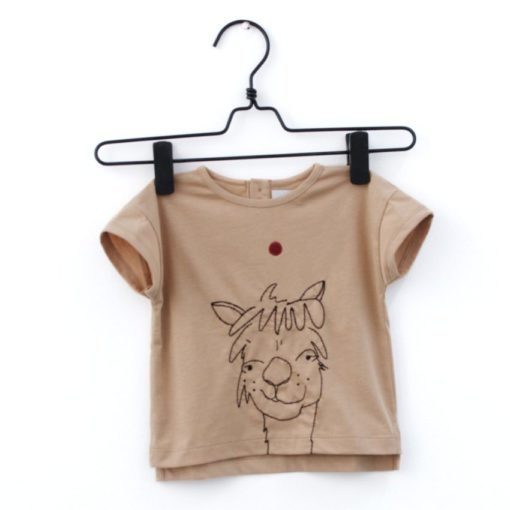 Piupia – Organic Cotton Camel Tee