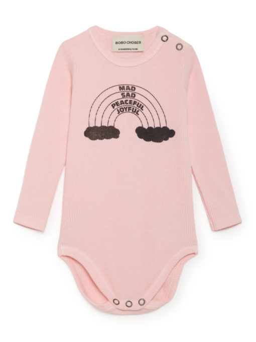 BOBO CHOSES – LS Bodysuit Rainbow