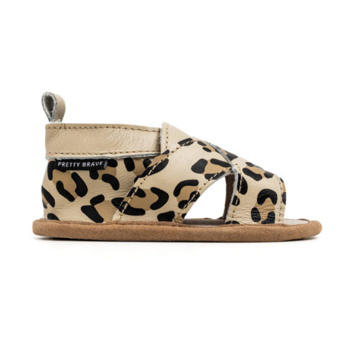 PRETTY BRAVE – Cross Over Sandal Leopard