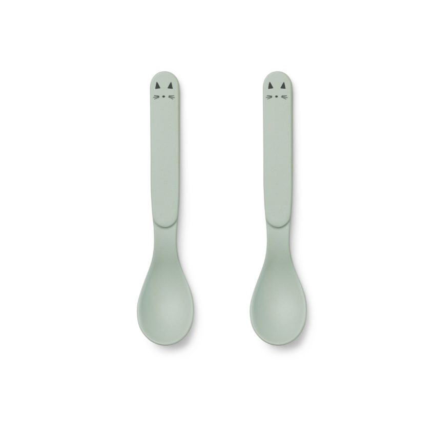 LIEWOOD – RUTH BAMBOO SPOON CAT DUSTY MINT