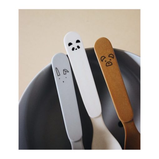 LIEWOOD – RUTH BAMBOO SPOON MR BEAR MUSTARD 2 PACK