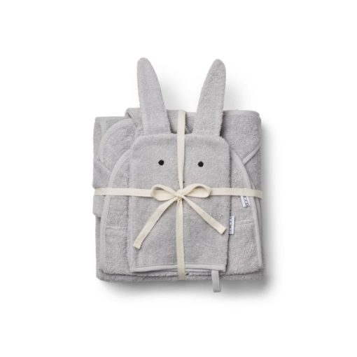 LIEWOOD – ADELE TERRY BABY PACKAGE RABBIT DUMBO GREY