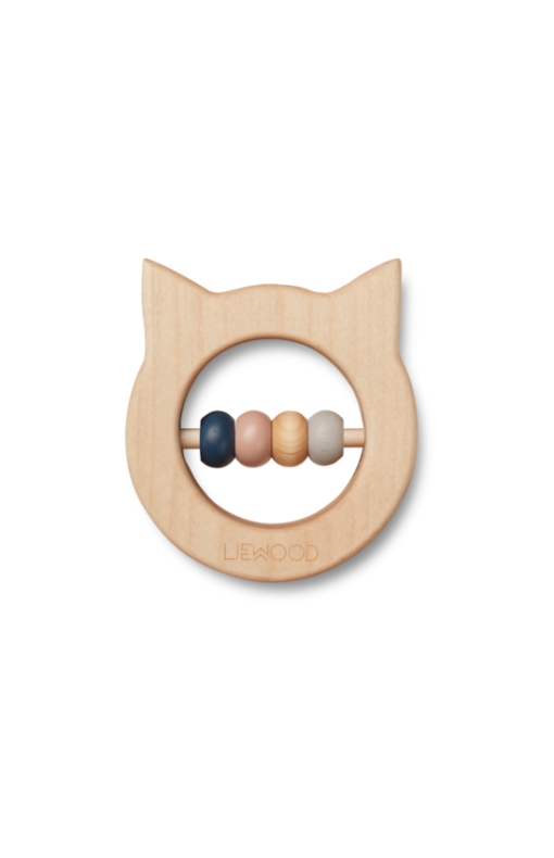 LIEWOOD – IVALU WOOD TEETHER CAT