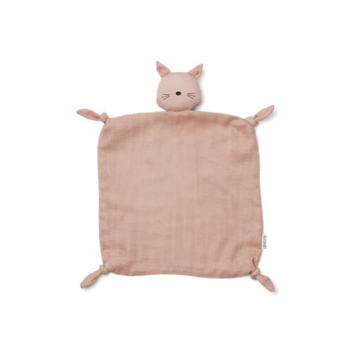 Liewood Agnete Cuddle Cloth – Cat Rose