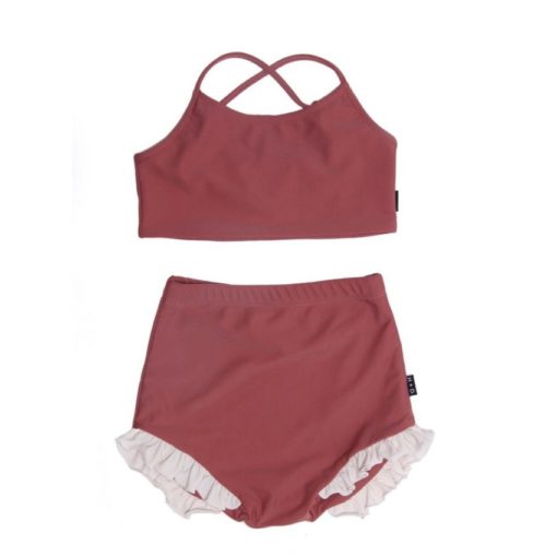 HUBBLE & DUKE – LUCIANA SWIMSUIT ROSEWOOD