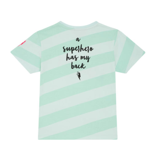 Scamp & Dude – Super Cool T-Shirt Green Lucky Stripe