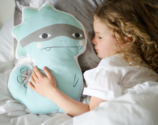 Scamp & Dude Superhero Sleep Buddy Super Dino *SLIGHT MARKS