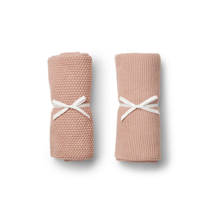 LIEWOOD – TENNA KNITTED TOWEL 2 PACK ROSE