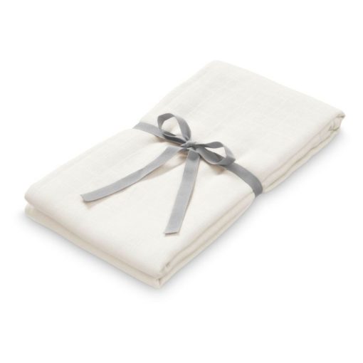 Cam Cam Copenhagen – Light Muslin Swaddle White / Cream