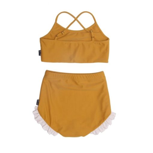 HUBBLE & DUKE – LUCIANA SWIMSUIT MUSTARD