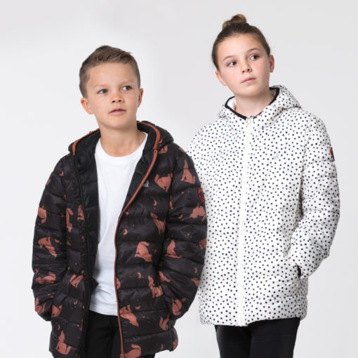 Crywolf Eco Puffer Jacket – Spots