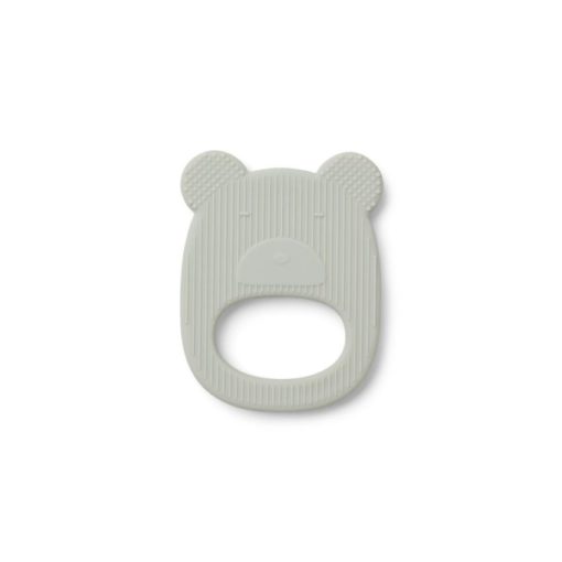 Liewood Gemma Silicon Teether – Mr Bear Dusty Mint