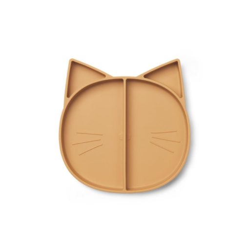 Liewood Maddox Multi Plate – Cat Mustard