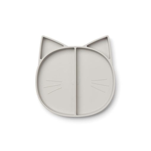 Liewood Maddox Multi Plate – Cat Dumbo Grey