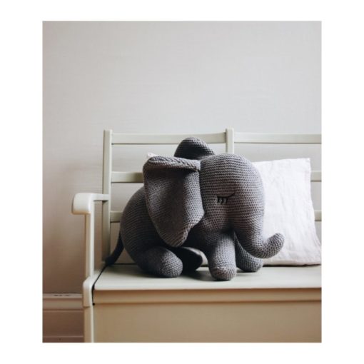 LIEWOOD – Dexter Knit Teddy Elephant Grey Melange