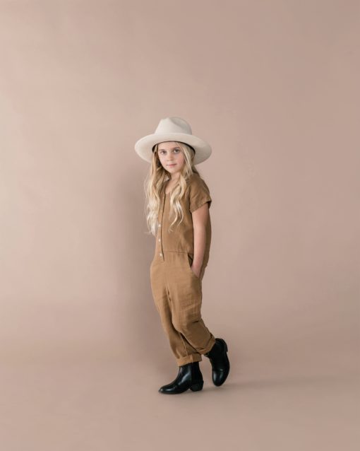 Rylee + Cru Utility Jumpsuit – Caramel