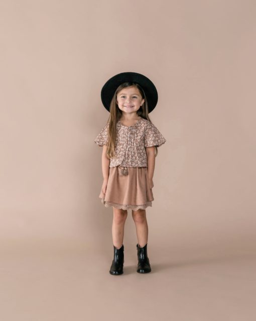 Rylee + Cru Vintage Rose Blaire Blouse