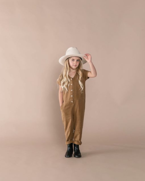 Rylee + Cru Utility Jumpsuit – Caramel