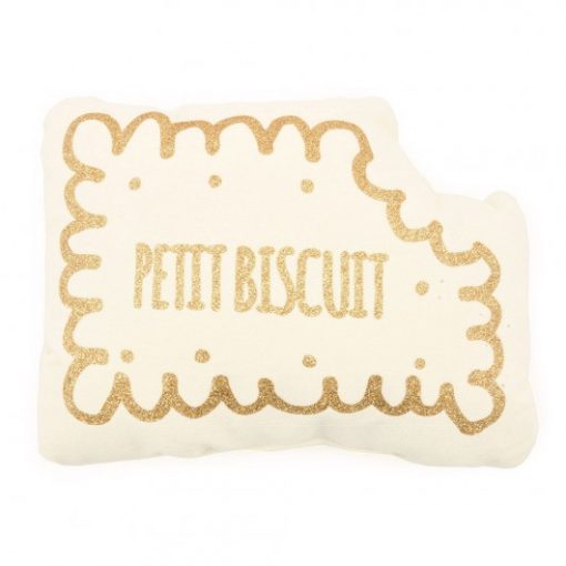 Annabel Kern Petit Biscuit Cushion – Glitter Gold