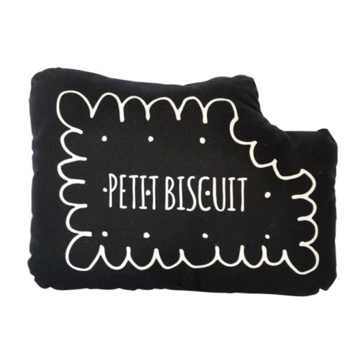 Annabel Kern Petit Biscuit Cushion – Black