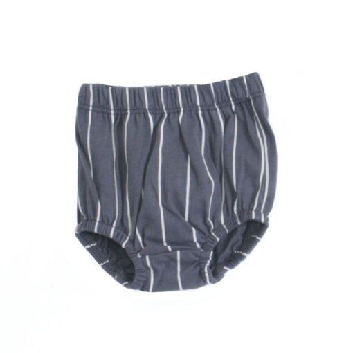 Piupia – Dark Grey Stripes Culotte Bloomers