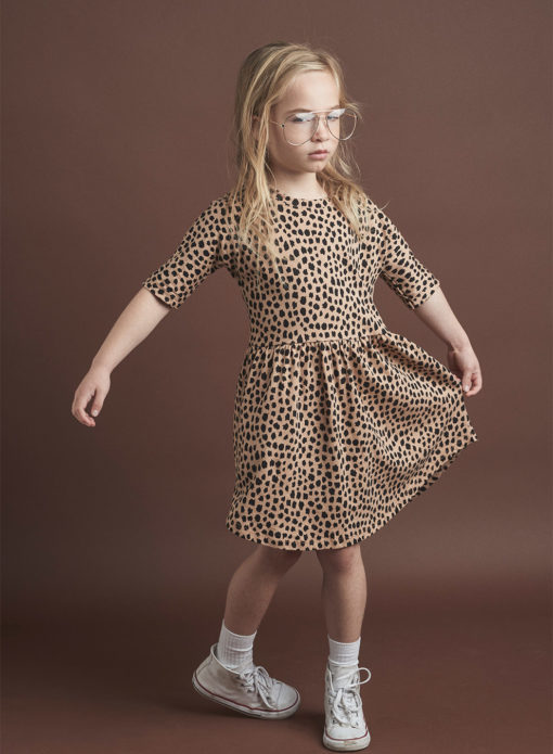 Huxbaby Leopard Swirl Dress